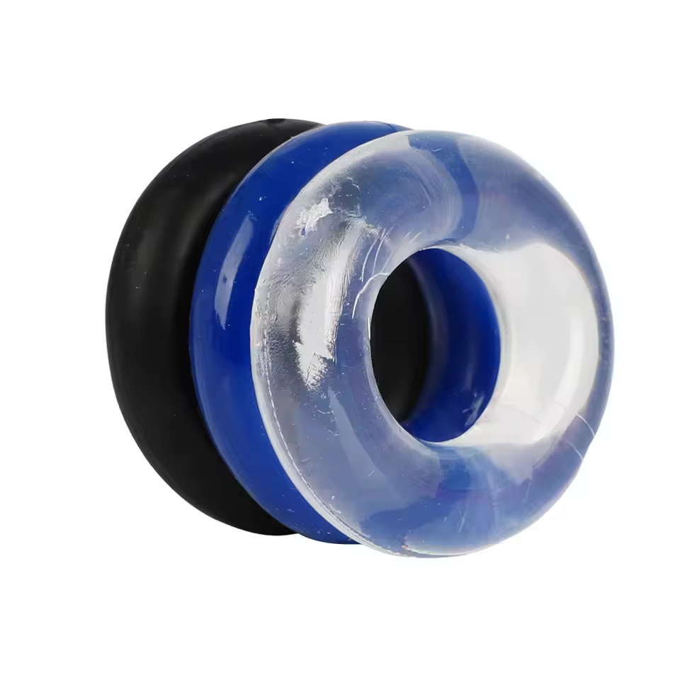Men Accessories Combo - 3 Pcs/Set Cock Ring Delay Ejaculation