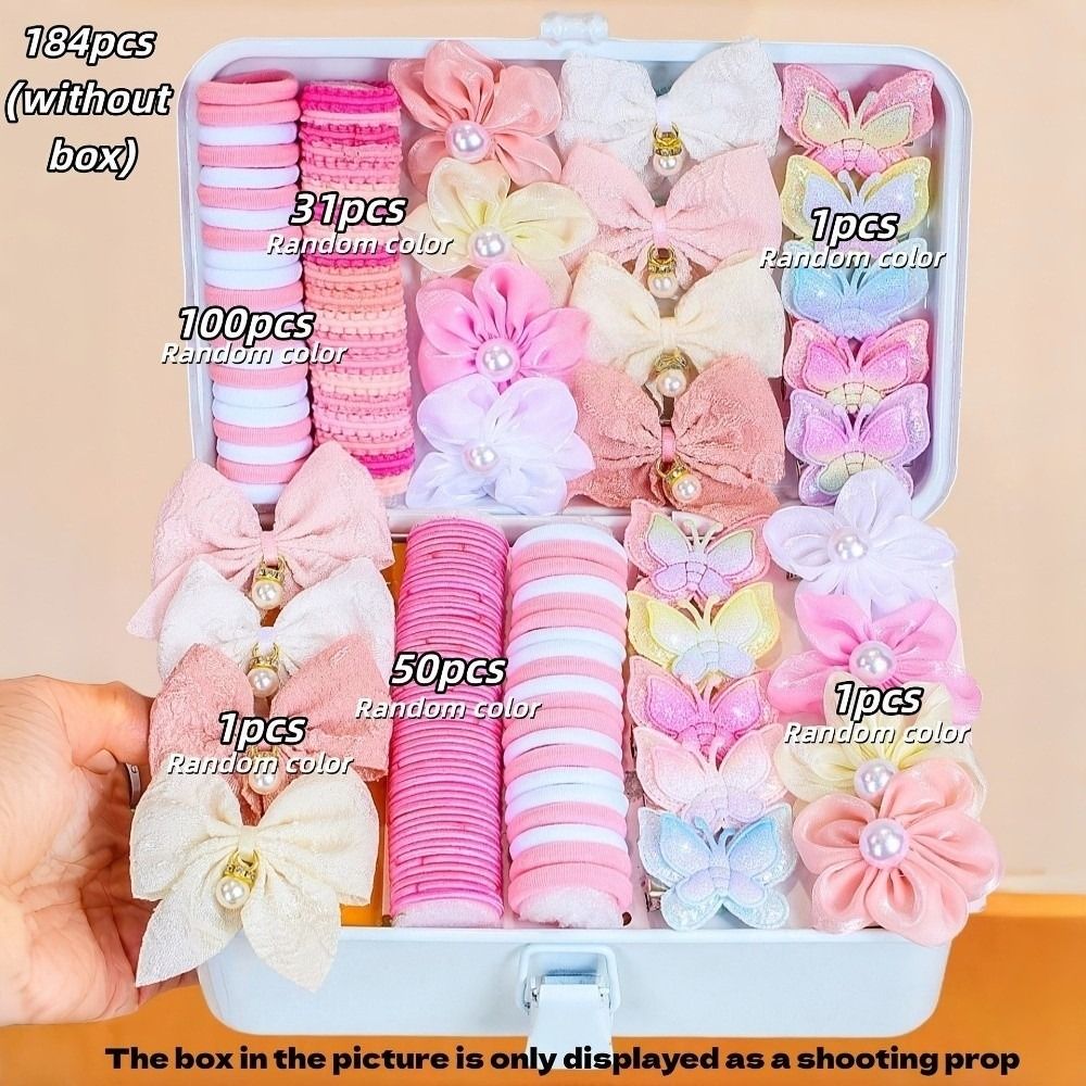 Tie Clip Set - New Colorful Girls Hair Accessories Set