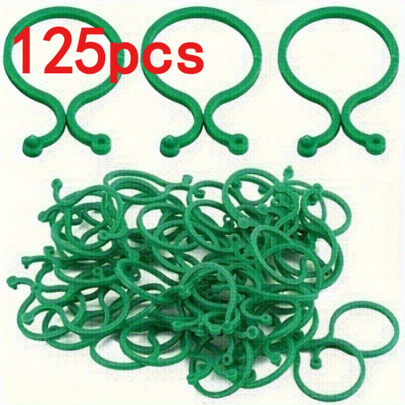125Pcs Garden Plant Support Ki - Tie Clip Set ulasan dan harga