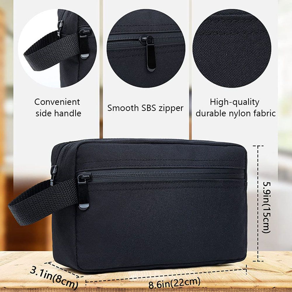 Man Women Canvas Cosmetic Bags - Travel Organizer Men ulasan dan harga
