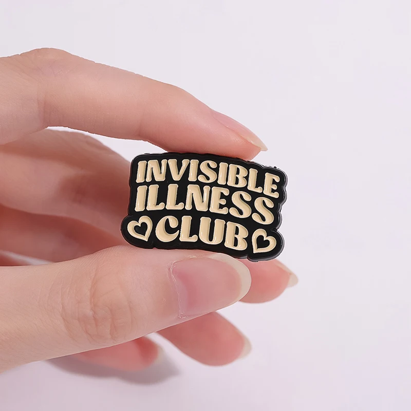 Quote Anxiety Brooch Enamel Pi - Men'S Accessories Quotes ulasan dan harga