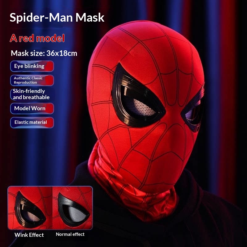 스파이더맨 Spider-Man Headgear Mova - Men'S Accessories Display ulasan dan harga