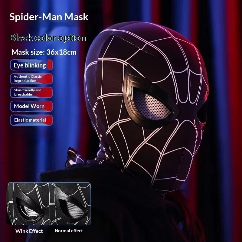 스파이더맨 Spider-Man Headgear Mova - Men'S Accessories Display ulasan dan harga