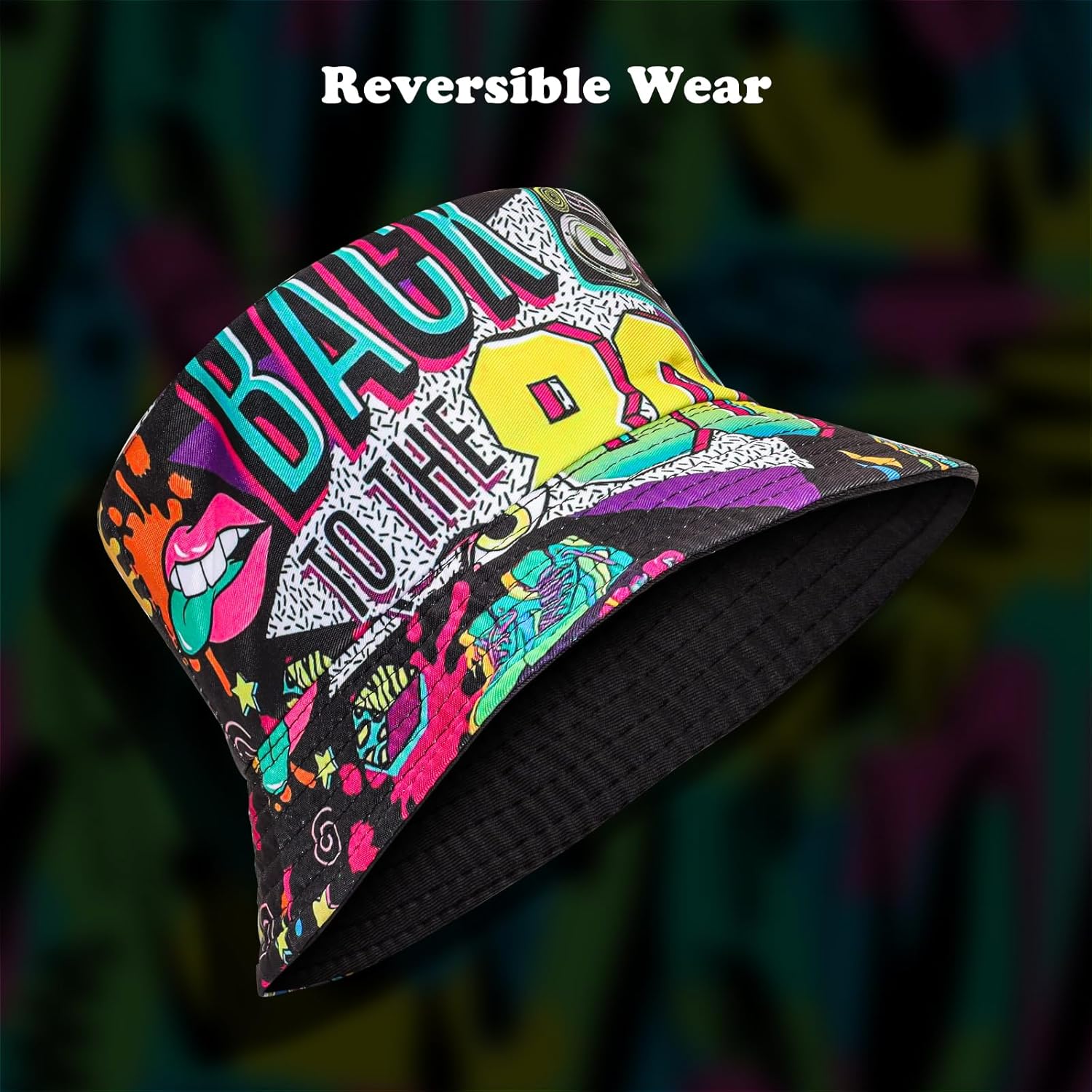 Fashion 80s 90s Bucket-Hat Fis - Men'S Accessories In The 80S ulasan dan harga