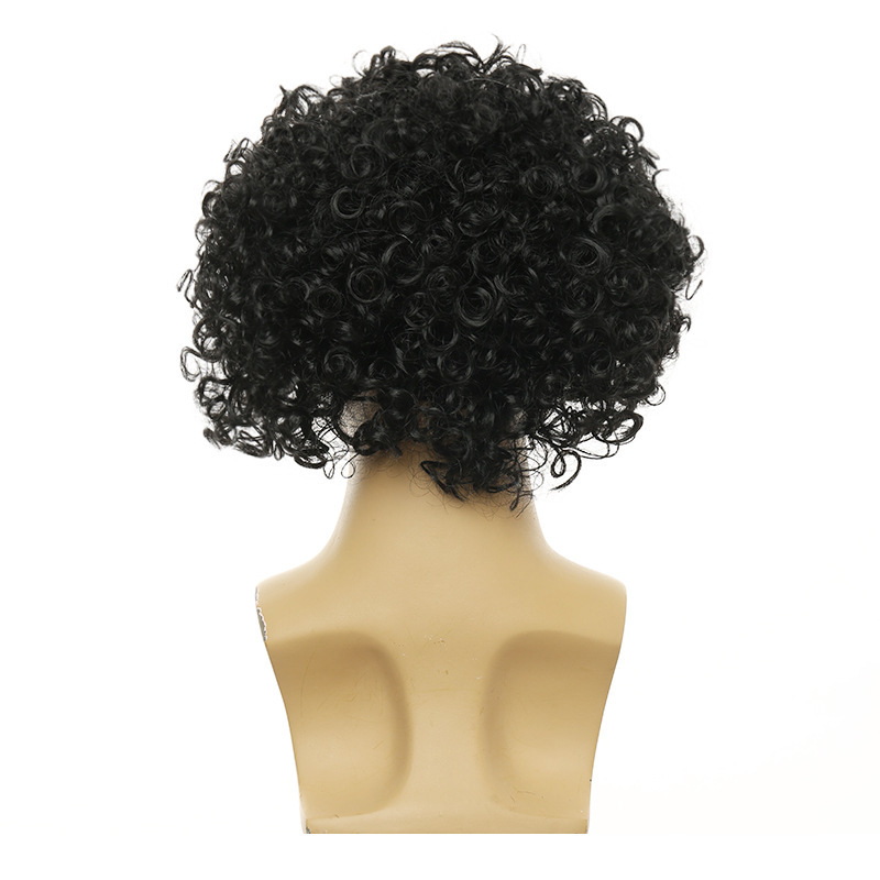 Unisex Big Curly Afro Wig - 3  - Men'S Accessories In The 80S ulasan dan harga
