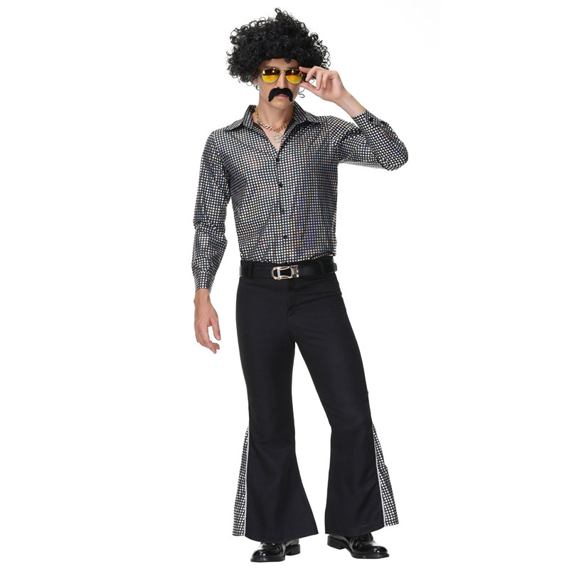 Unisex Big Curly Afro Wig - 3  - Men'S Accessories In The 80S ulasan dan harga