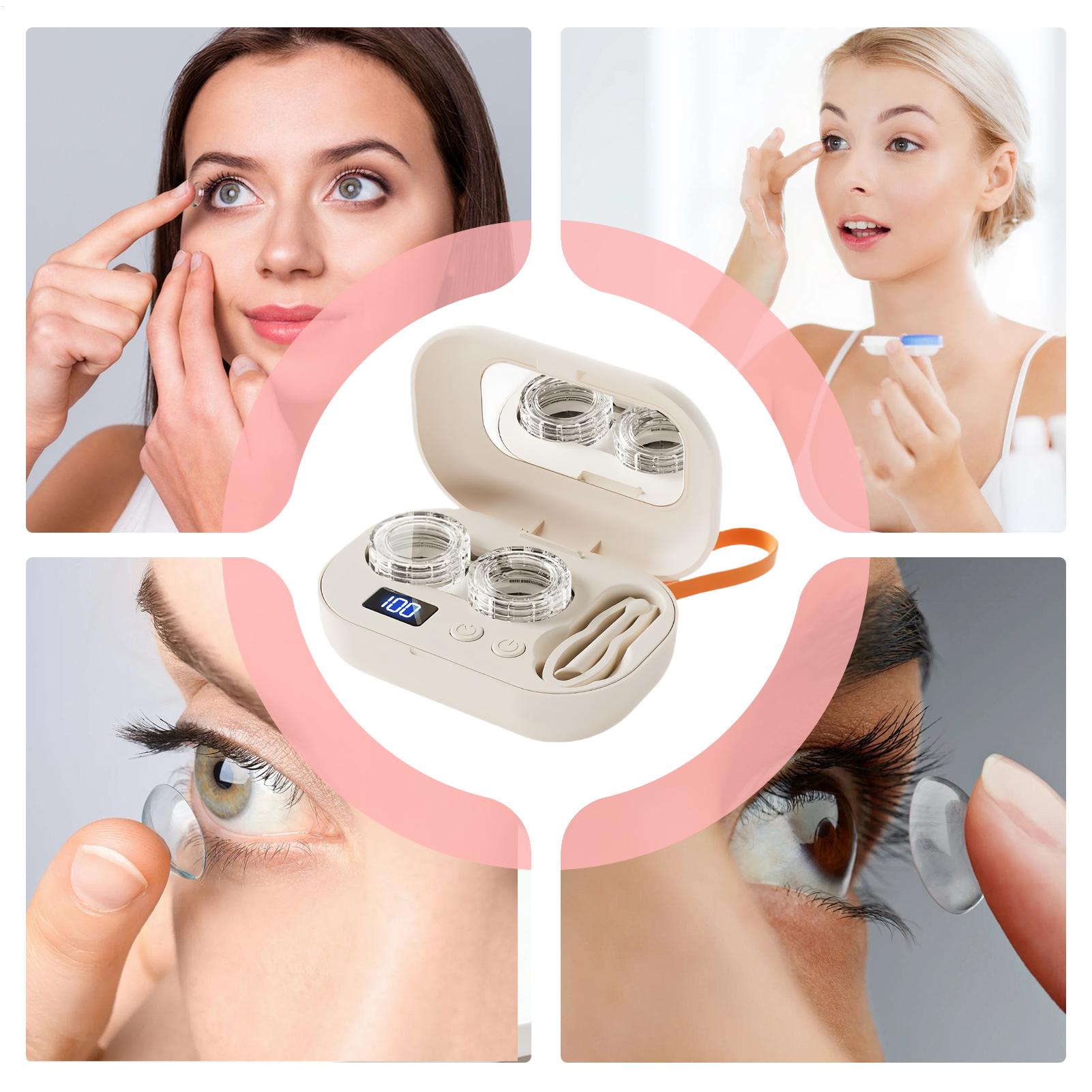 Travel Contact Lens Case Kit U - Travel Organizer Men ulasan dan harga