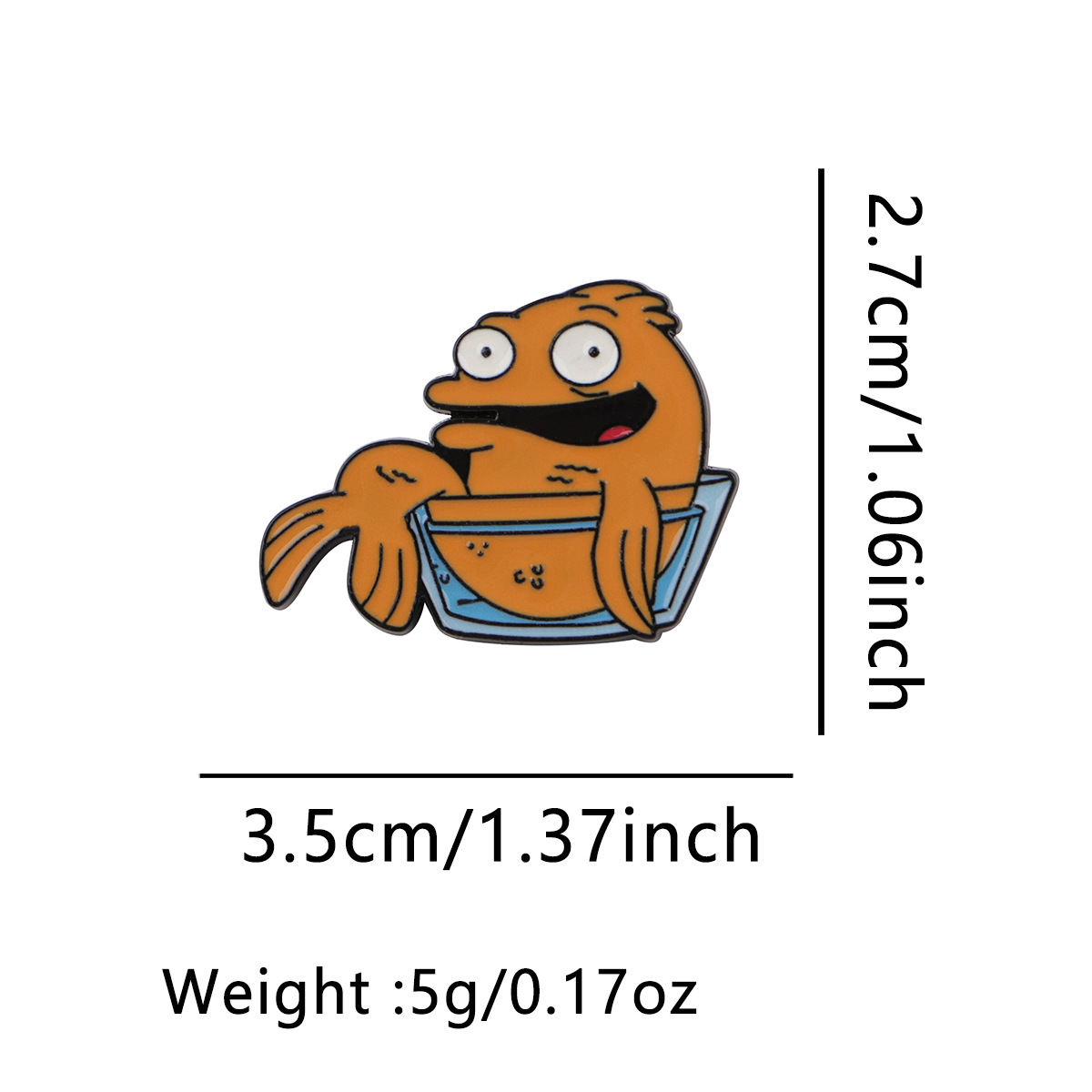 Funny Enamel Pin Cute Animal B - Men'S Accessories Quotes ulasan dan harga