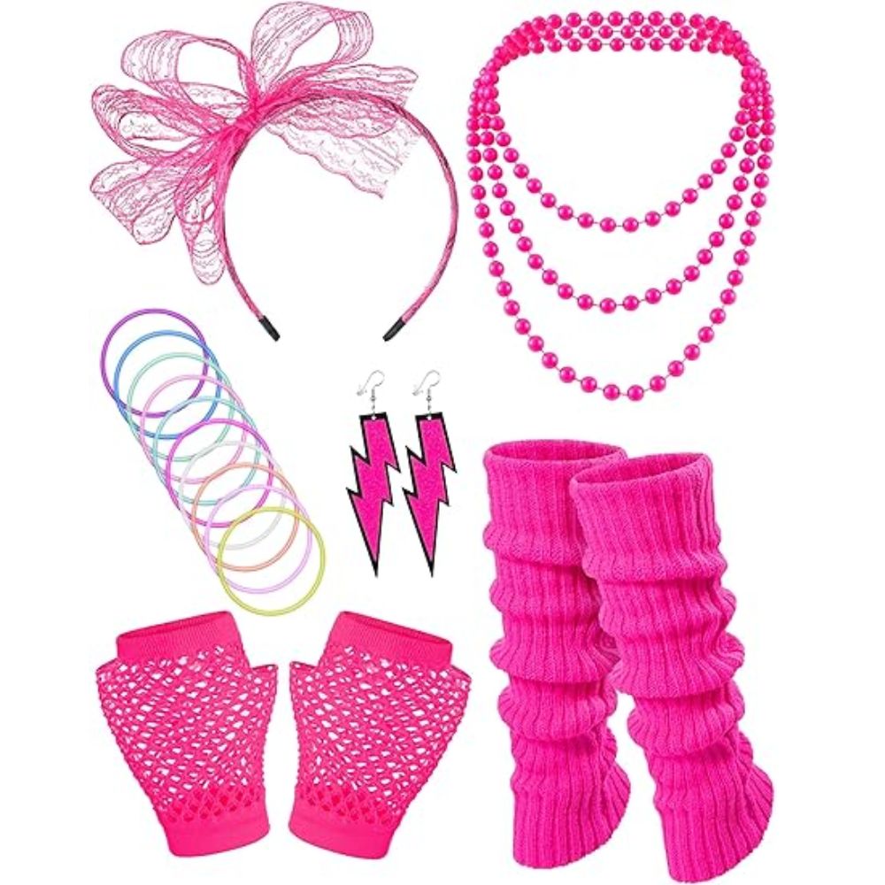 80s Costume Accessories Hologr - Men'S Accessories In The 80S ulasan dan harga