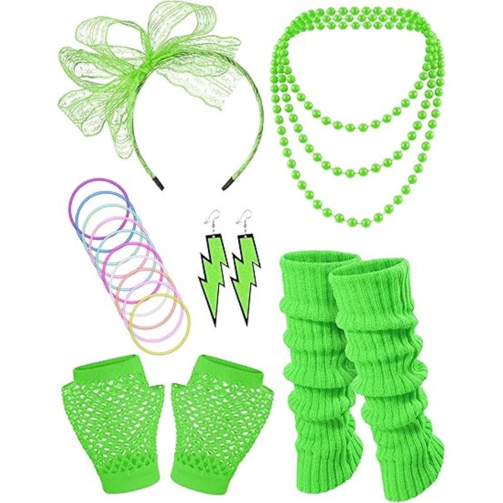 80s Costume Accessories Hologr - Men'S Accessories In The 80S ulasan dan harga