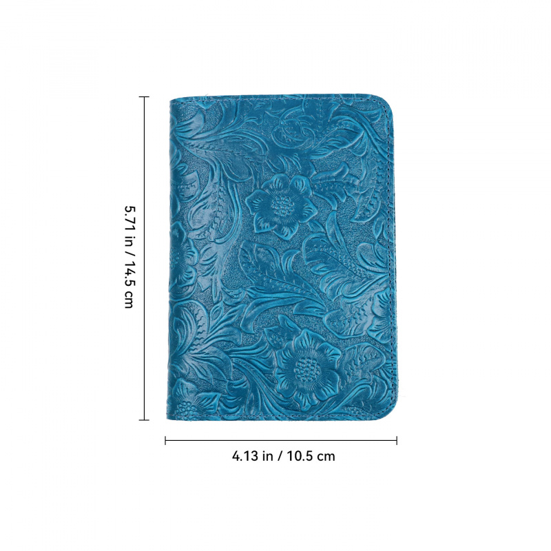 Genuine Leather Passport Holde - Travel Organizer Men ulasan dan harga