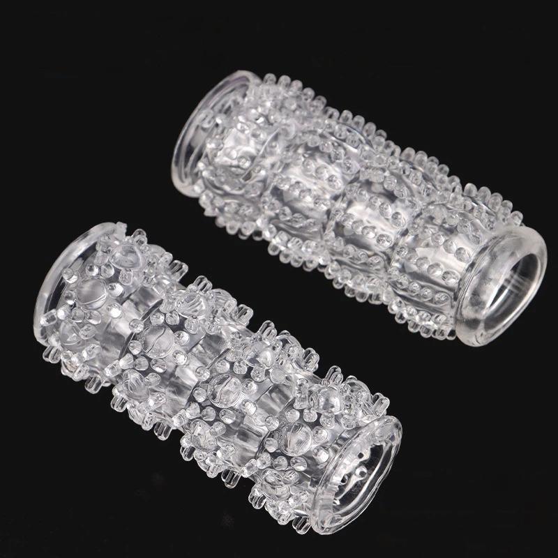 portable2 Pcs/set Crystal Cock - Men Accessories Combo ulasan dan harga