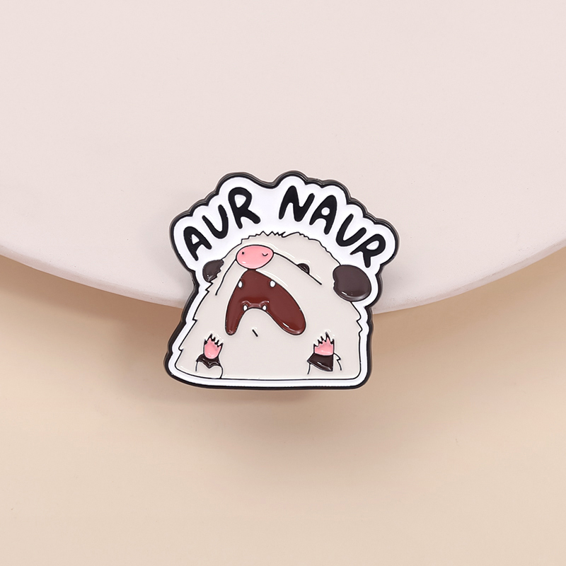 AVR NAUR Raccoon Enamel Pin Ba - Men'S Accessories Quotes ulasan dan harga