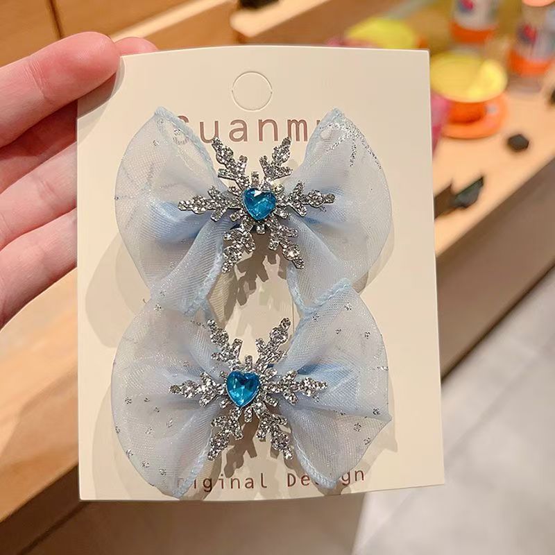 Kids Hair Accessories Set 2PCS - Tie Clip Set ulasan dan harga