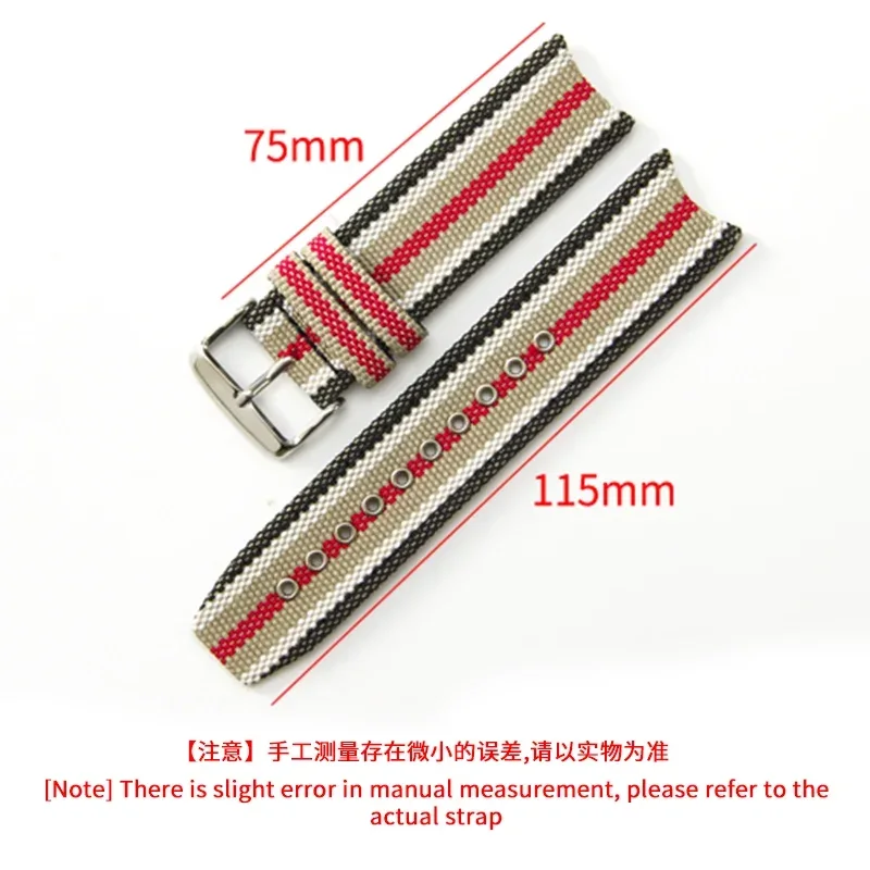 Woven Nylon Watchbands for Bur - Men'S Accessories Burberry ulasan dan harga