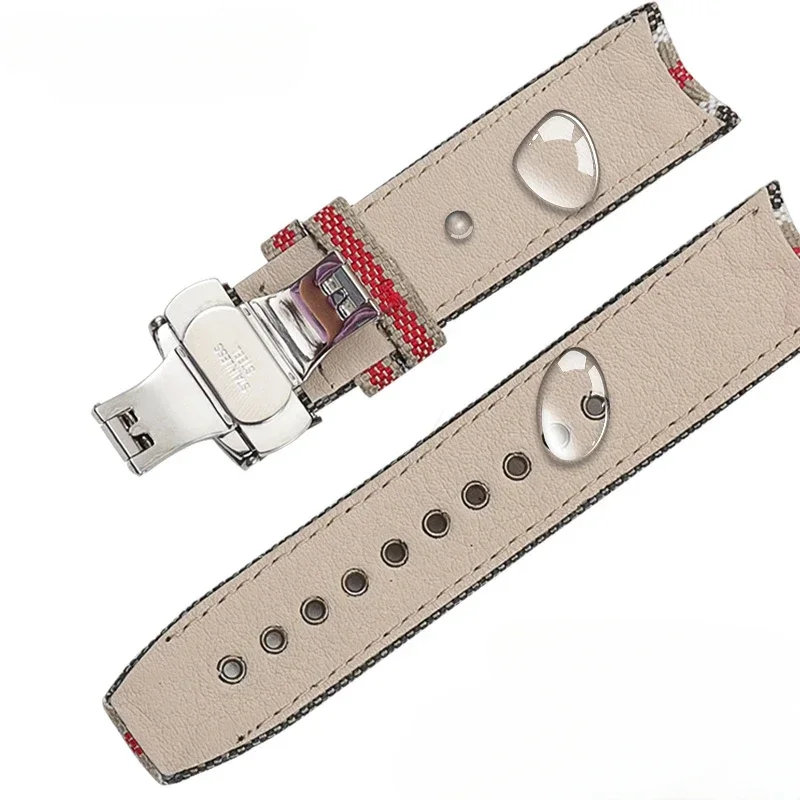 Woven Nylon Watchbands for Bur - Men'S Accessories Burberry ulasan dan harga
