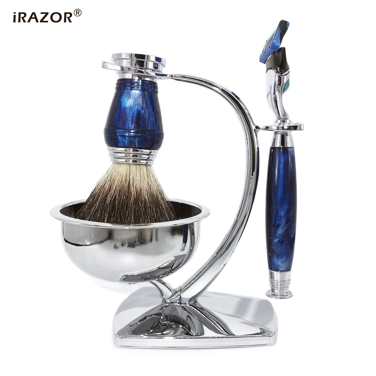 iRAZOR Royalblue 5-Layer Fusio - Men Accessories Combo Gift ulasan dan harga