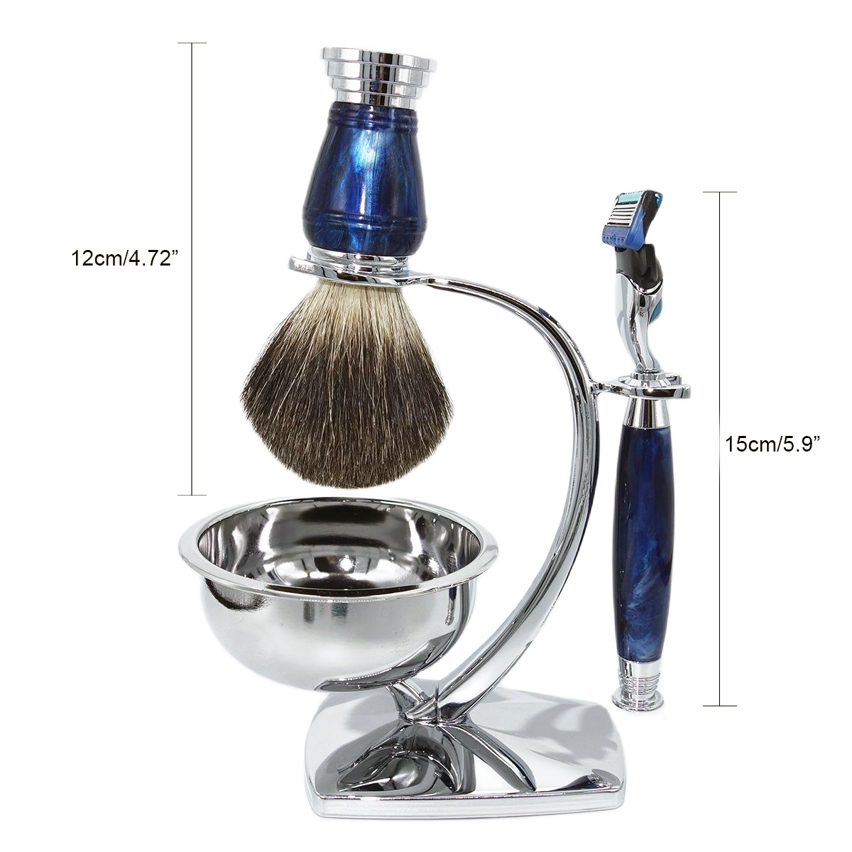 iRAZOR Royalblue 5-Layer Fusio - Men Accessories Combo Gift ulasan dan harga