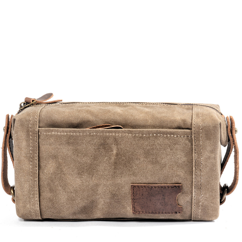Waxed Canvas Travel Clutch Sto - Travel Organizer Men ulasan dan harga