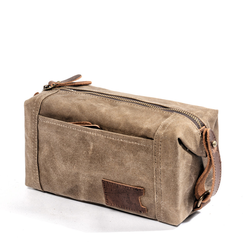 Waxed Canvas Travel Clutch Sto - Travel Organizer Men ulasan dan harga