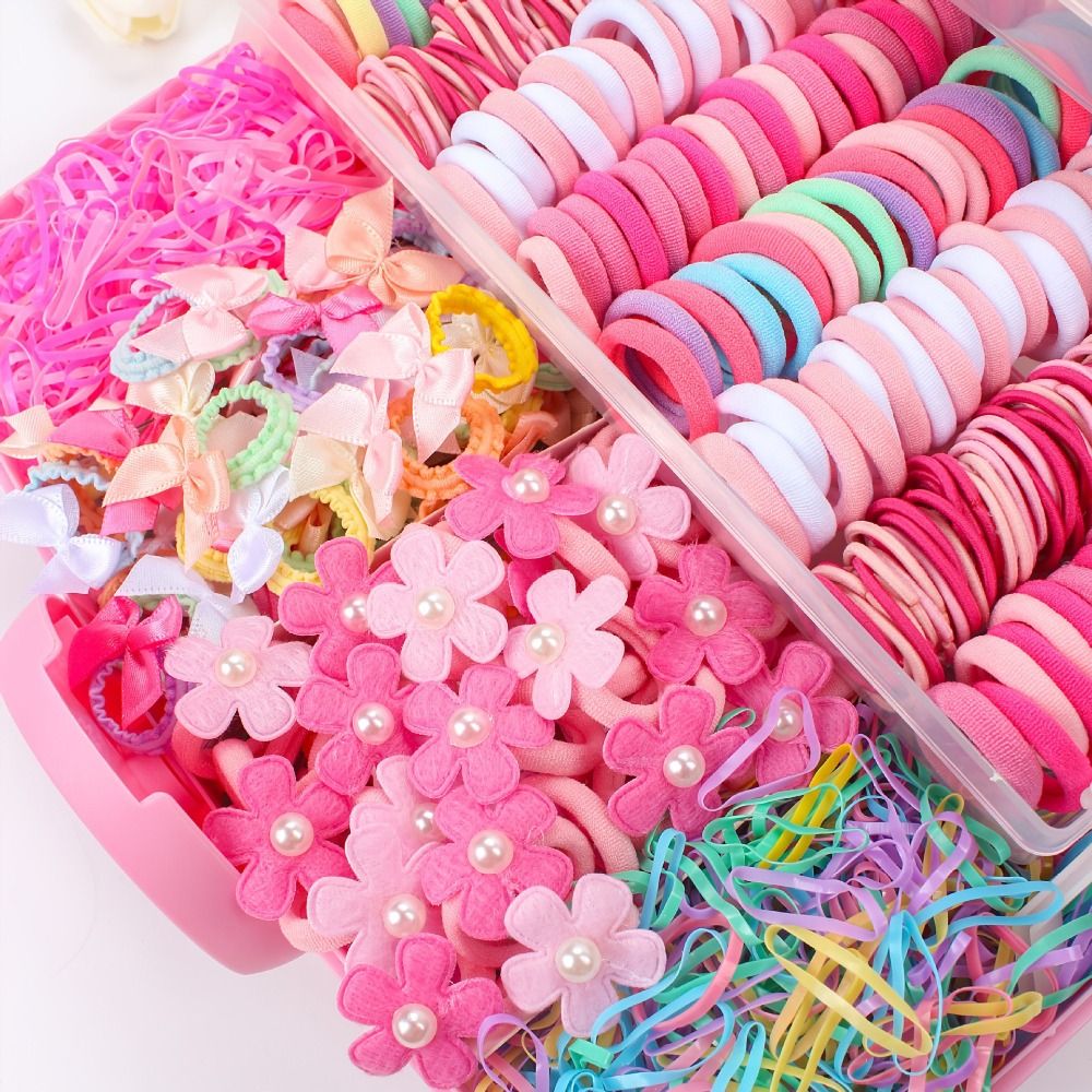 Bow High Elastic Hair Accessor - Tie Clip Set ulasan dan harga