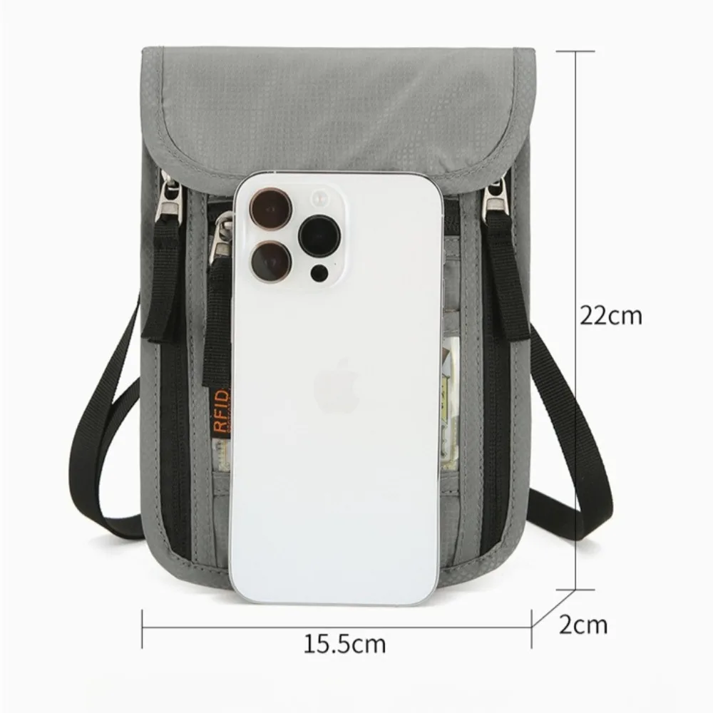 RF ID Blocking Travel Neck Wal - Travel Organizer Men ulasan dan harga