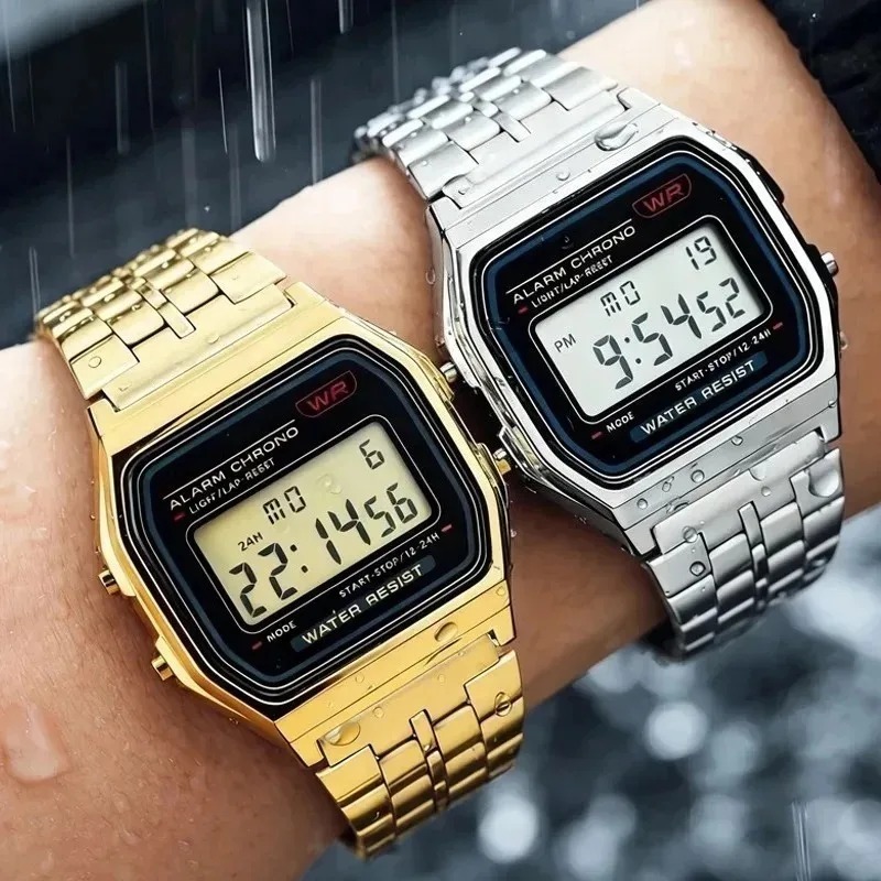 F91W Band Watch Waterproof Ret - Men'S Accessories Display ulasan dan harga