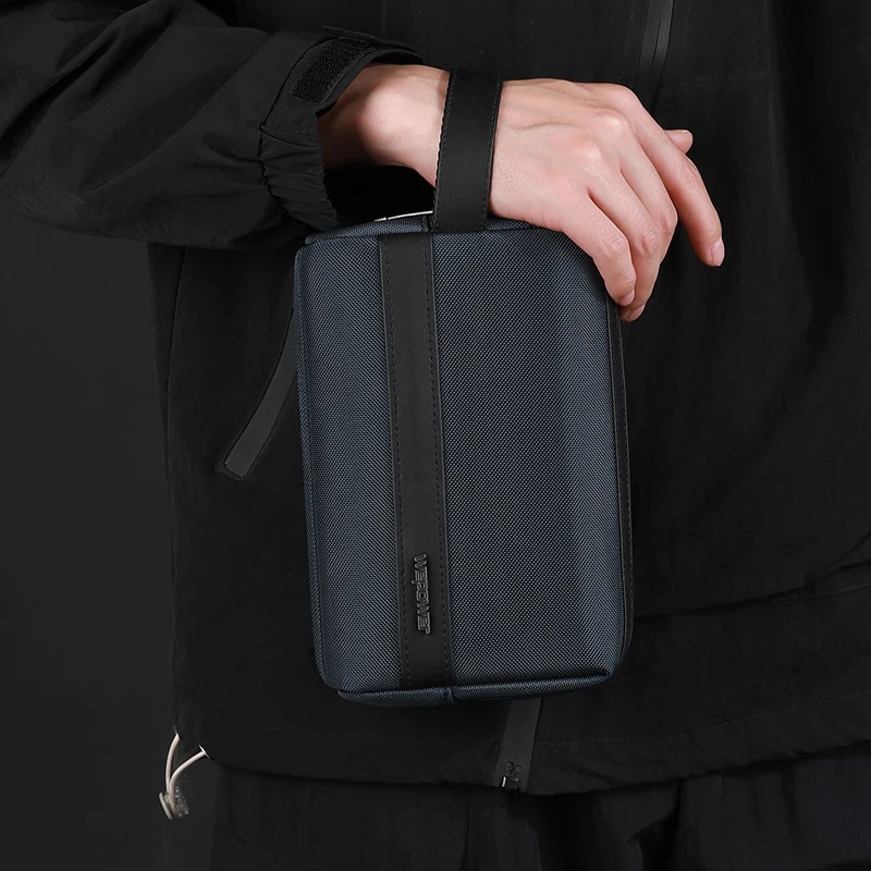 New Men's Clutch Bag Pouch wit - Travel Organizer Men ulasan dan harga