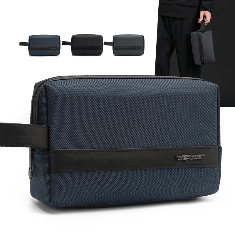 New Men's Clutch Bag Pouch wit - Travel Organizer Men ulasan dan harga
