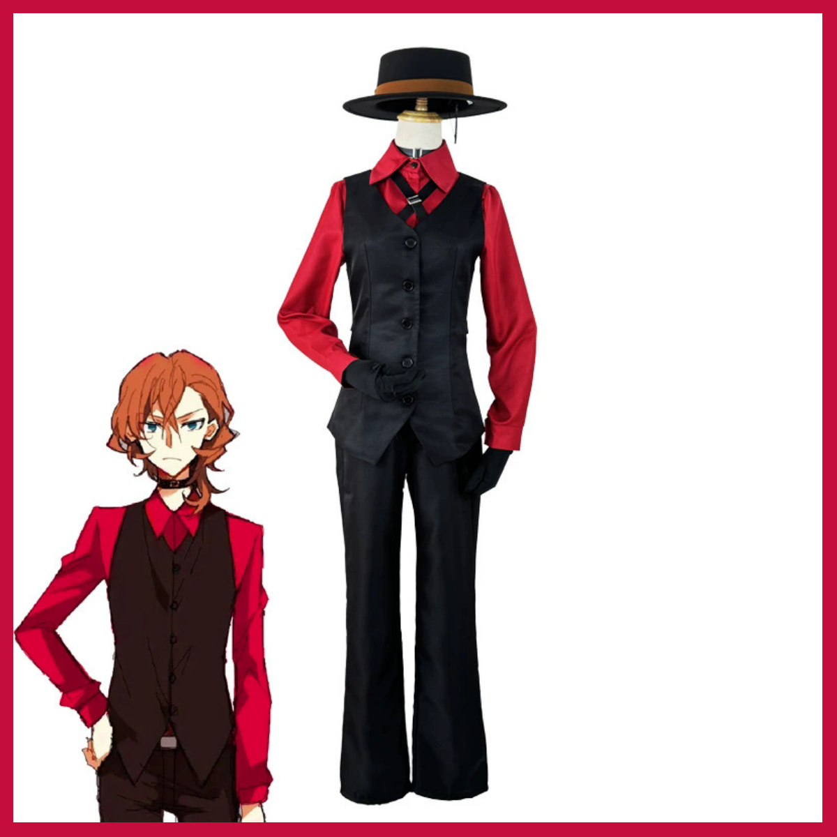 XQAnime Bungo Stray Dogs Beast - Men'S Accessories For Christmas ulasan dan harga