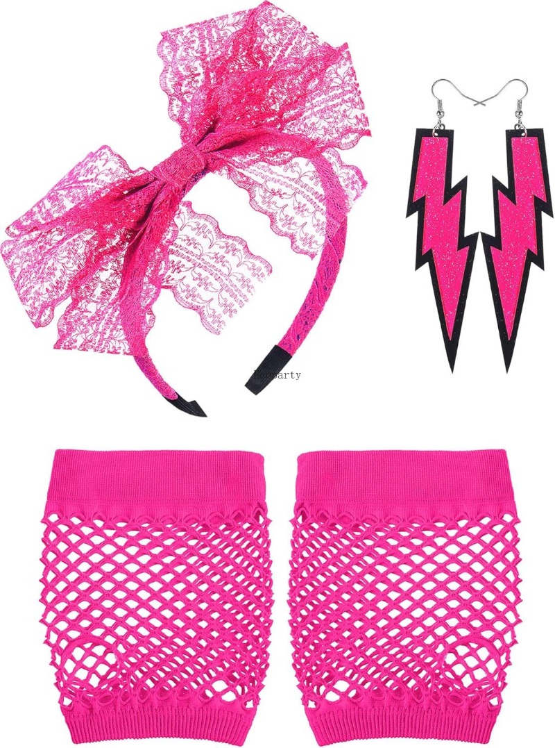 Blulu 80s Accessories for Wome - Men'S Accessories In The 80S ulasan dan harga