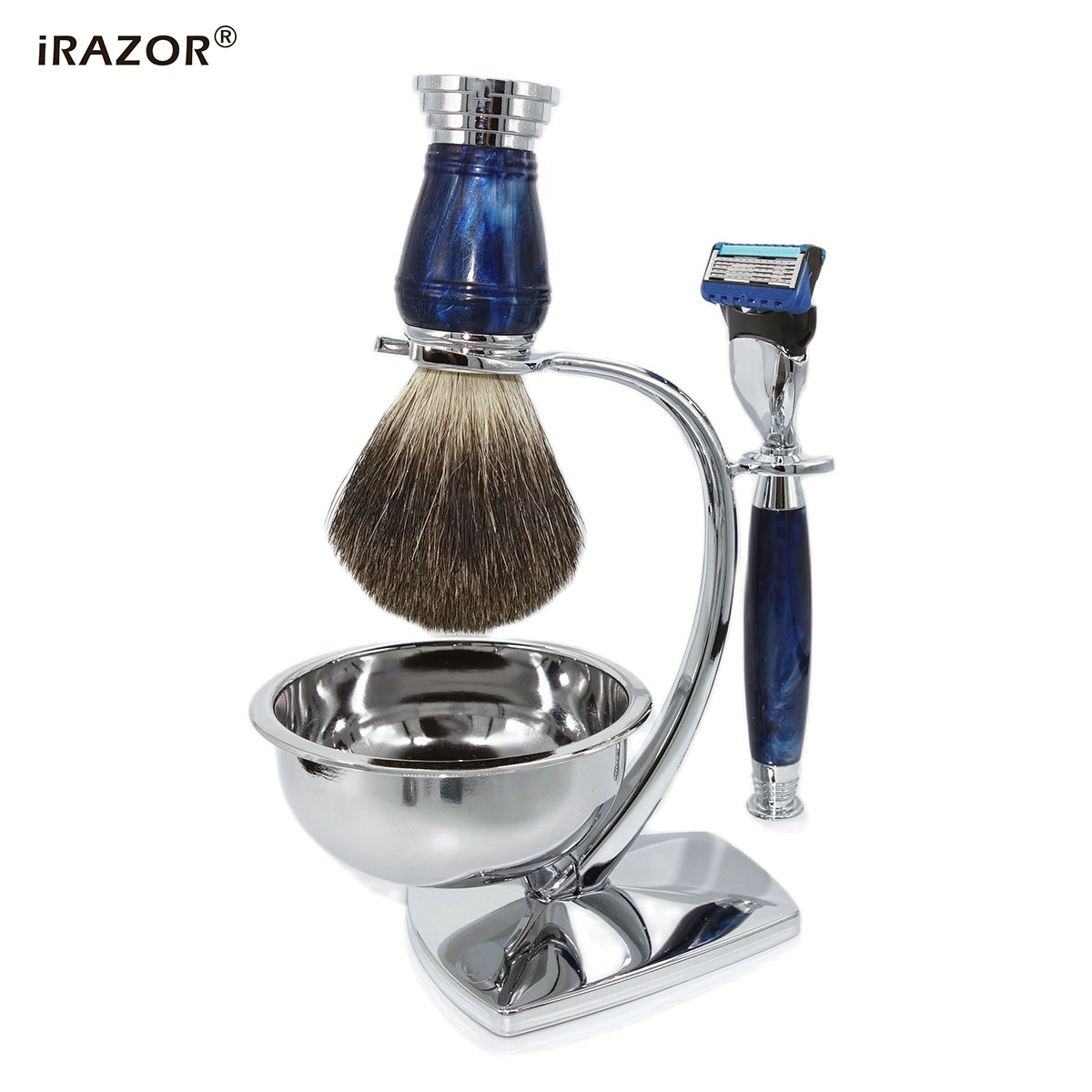 iRAZOR New Royalblue 5-Layer F - Men Accessories Combo Gift ulasan dan harga
