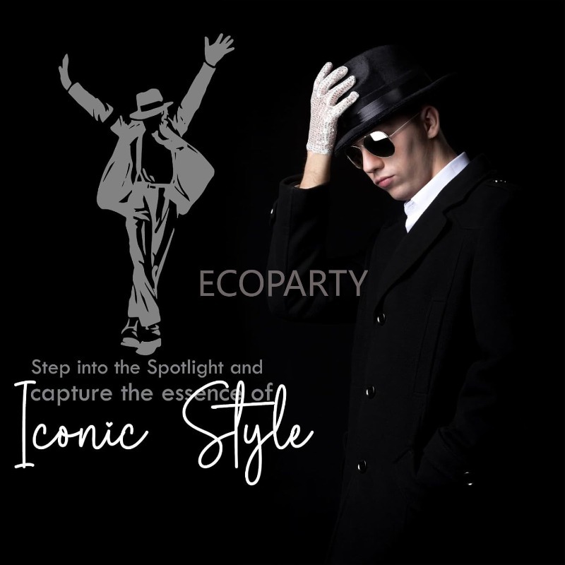 Pop King Jackson Costume Acces - Men'S Accessories In The 80S ulasan dan harga