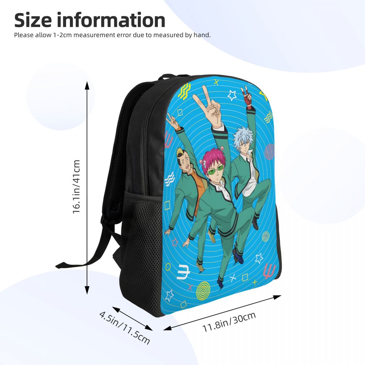Personalized S-Saikies K Manga - Men'S Accessories Travel Bag ulasan dan harga