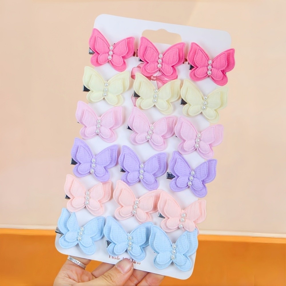 New Colorful Girls Hair Access - Tie Clip Set ulasan dan harga