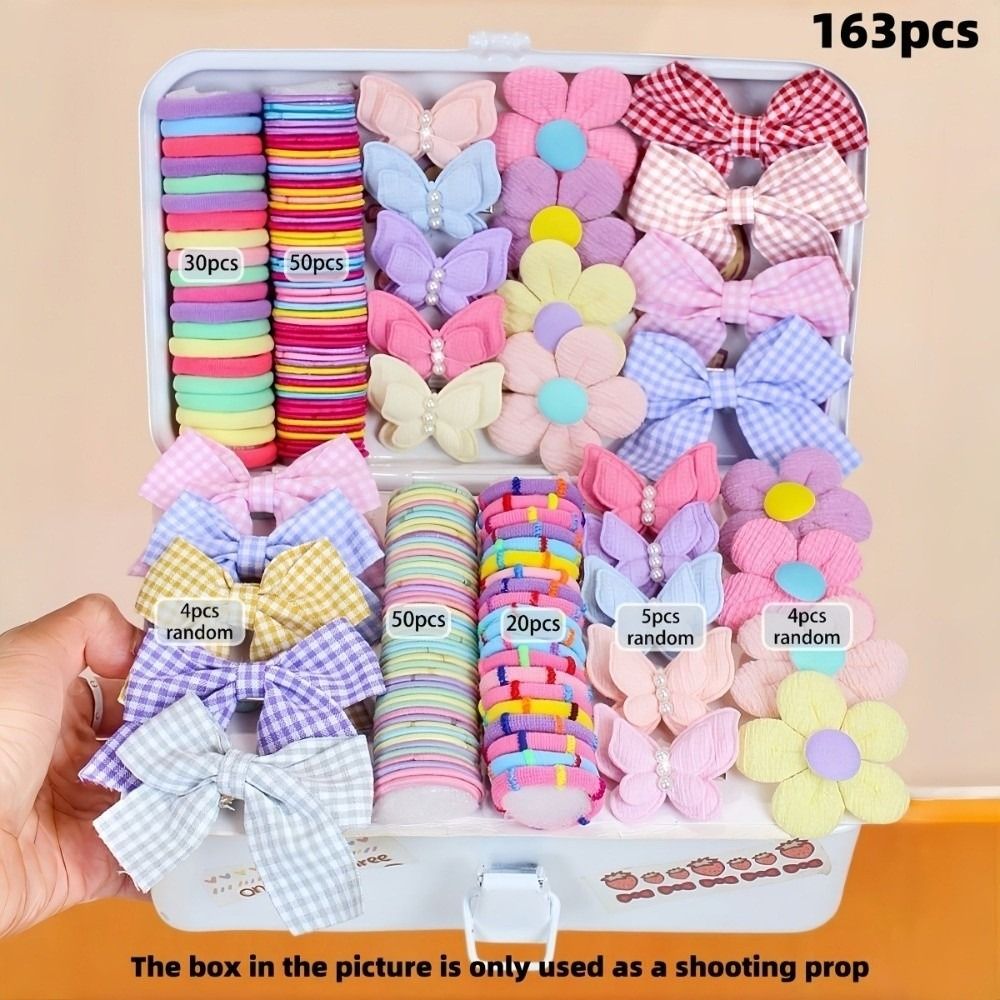 New Colorful Girls Hair Access - Tie Clip Set ulasan dan harga