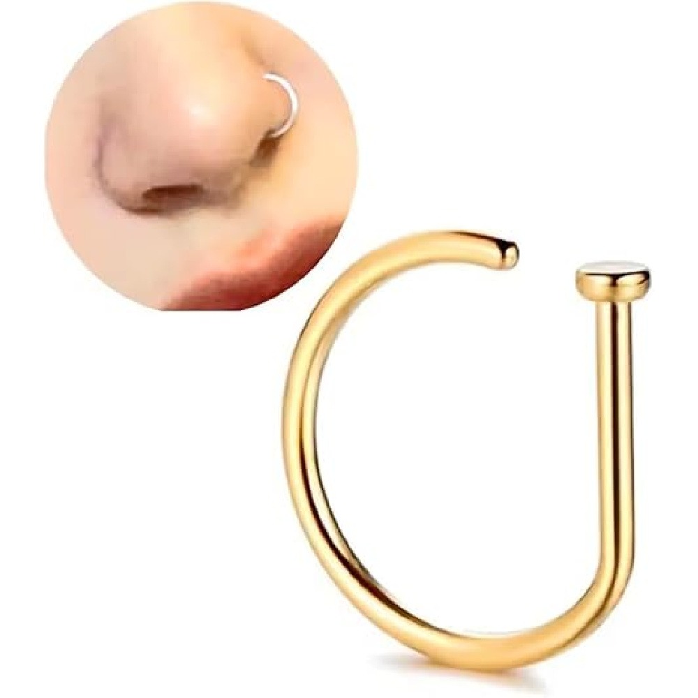 4 Pack Non Piercing D-Shaped N - Men Accessories Combo ulasan dan harga