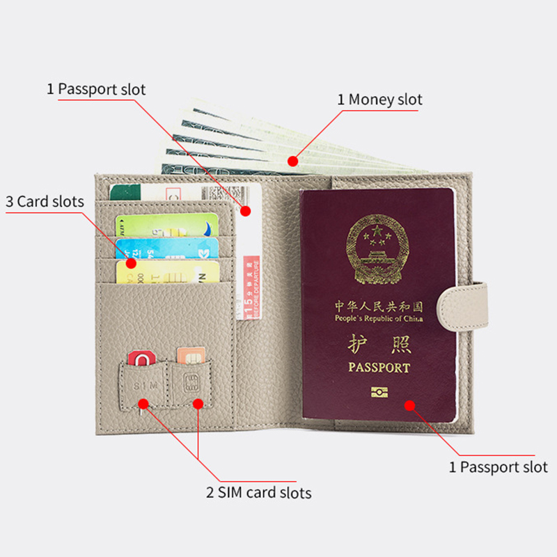 Genuine Cow Leather Passport H - Men'S Accessories Travel Bag ulasan dan harga