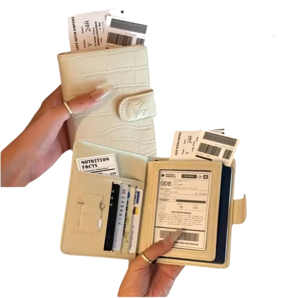 PU Leather Passport Cover for  - Travel Organizer Men ulasan dan harga