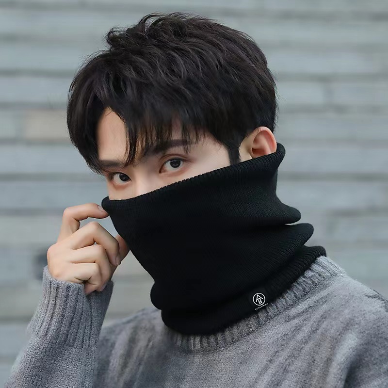 Winter Neck Warmer Scarf Fleec - Men'S Accessories For Christmas ulasan dan harga