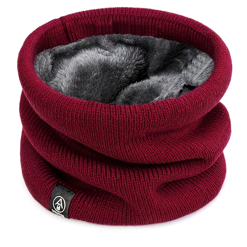 Winter Neck Warmer Scarf Fleec - Men'S Accessories For Christmas ulasan dan harga