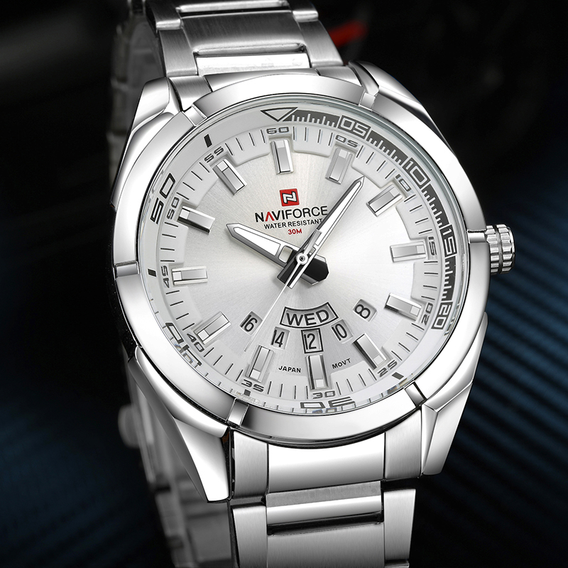 NAVIFORCE Brand Men Watches Fu - Men'S Accessories Display ulasan dan harga