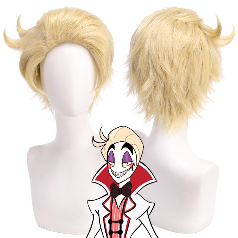 men golden short hair costumes - Men'S Accessories For Christmas ulasan dan harga