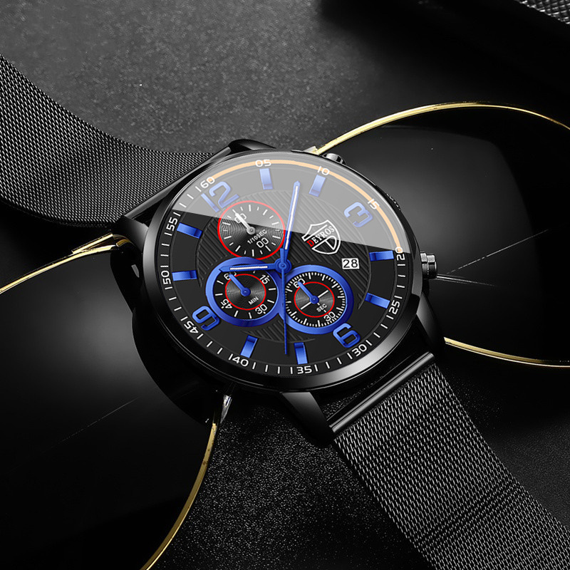 Luxury Men's Quartz Wrist Watc - Men'S Accessories Display ulasan dan harga