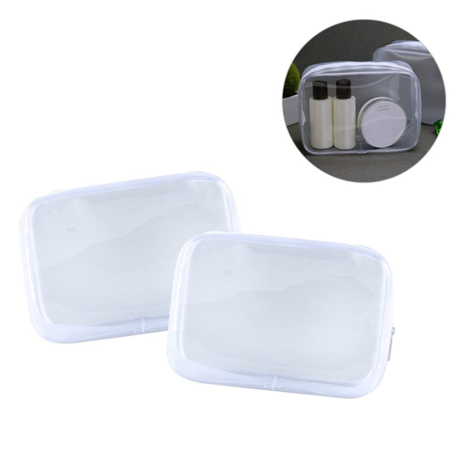 Travel Toiletry Bag Transparen - Travel Organizer Men ulasan dan harga