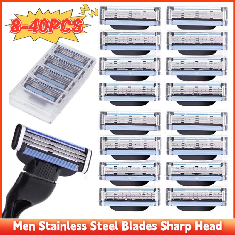 8-40Pcs Shaver Cutting Heads f - Men Accessories Combo Gift ulasan dan harga