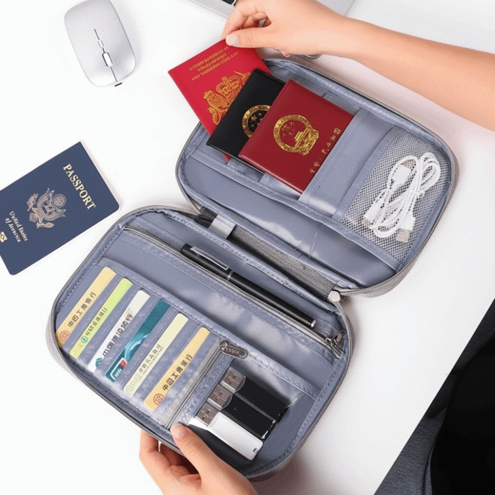 Creative Solid Color Passport  - Men'S Accessories Travel Bag ulasan dan harga